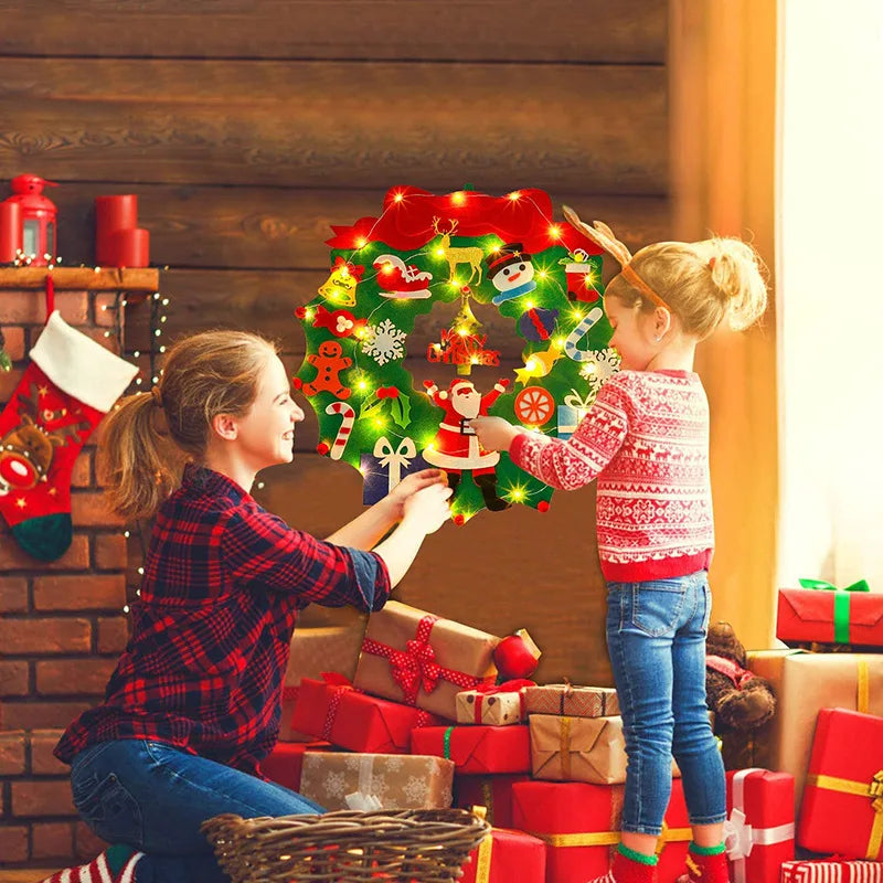 Couronne de Noël enfant