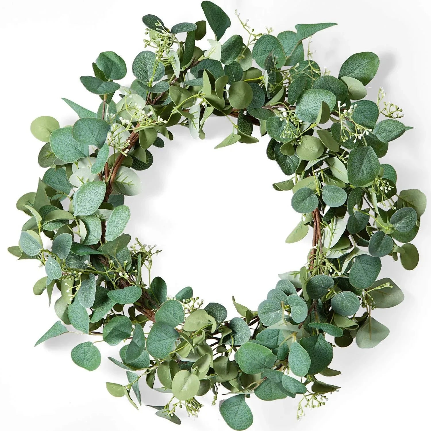 couronne de noel eucalyptus