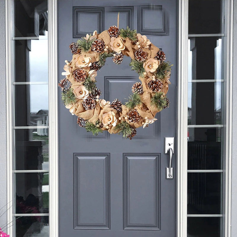 Couronne de Noël polystyrène