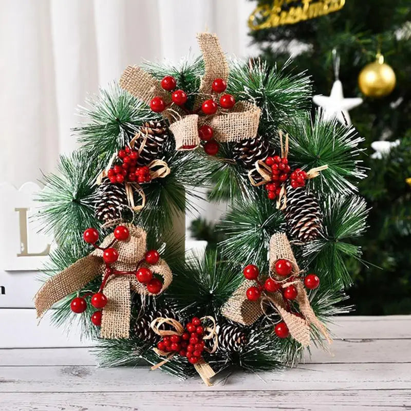 Couronne de Noël de porte