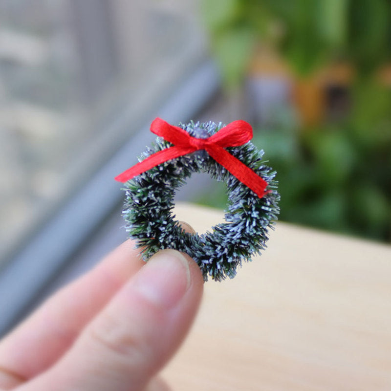 mini couronne de noel