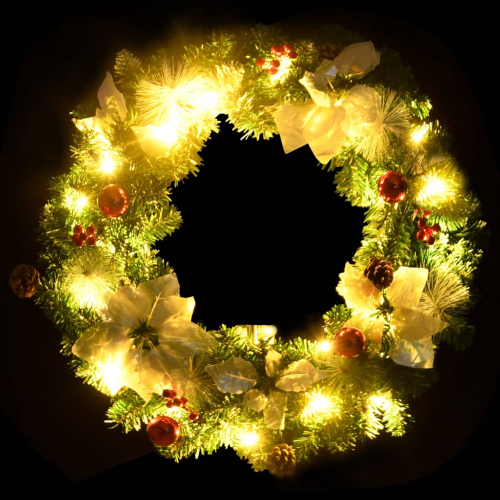 Couronne de Noël LED