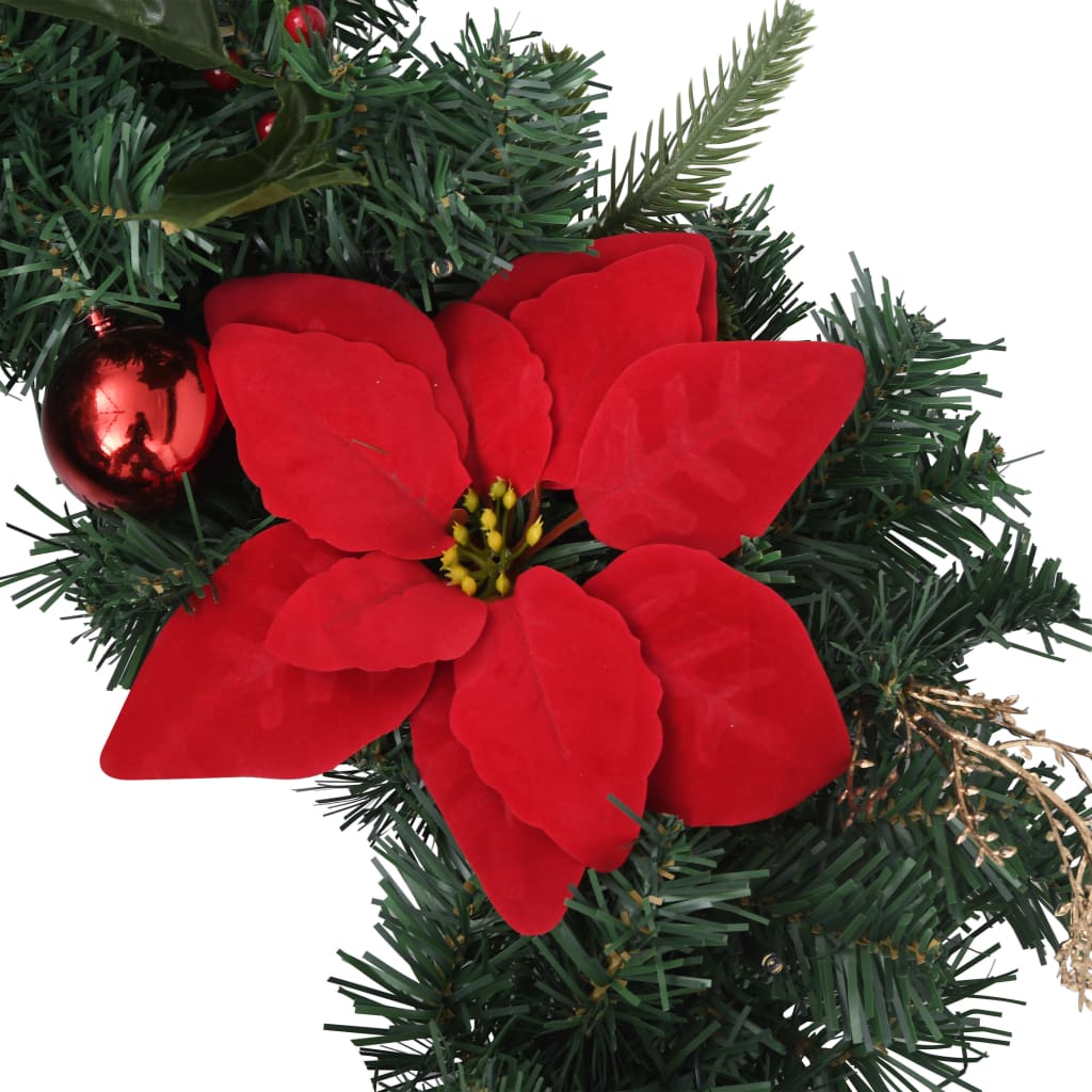 couronne poinsettia